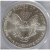 Image 3 : 2005 AMERICAN SILVER EAGLE, PCGS MS-70 RARE LISTS IN PCGS PRICE GUIDE AT $700.00