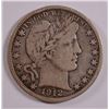 Image 1 : 1912-S BARBER HALF DOLLAR F/VF