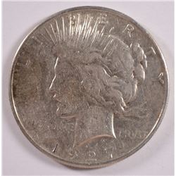 1927-S PEACE DOLLAR FINE