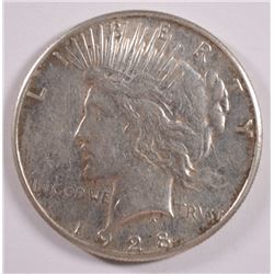 1928-S PEACE DOLLAR XF