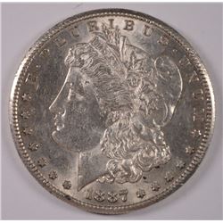 1887-S MORGAN DOLLAR AU-55