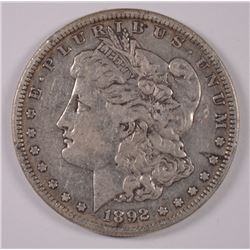 1892-S MORGAN DOLLAR VF/XF