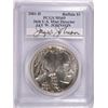 Image 1 : 2001-D BUFFALO COMMEN DOLLAR PCGS MS-69 (36TH US MINT DIRECTOR JAY W JOHNSON)