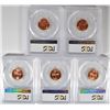 Image 2 : ( 5 ) 1964-D LINCOLN CENTS, PCGS MS-66 RED