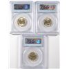 Image 2 : ( 3 ) 1945-D JEFFERSON NICKELS, PCGS MS-66