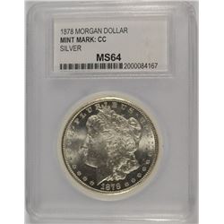 1878-CC MORGAN DOLLAR PCC MS-64