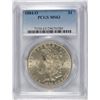 Image 1 : 1884-O MORGAN SILVER DOLLAR, PCGS MS-63  NICE