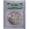 Image 1 : 1888 MORGAN DOLLAR ICG MS-64