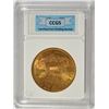 Image 4 : 1892-S $20.00 GOLD LIBERTY, CCGS MS-64+  FROSTY LUSTRE!  RARE