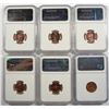 Image 2 : CANADIAN CENT LOT: SEE DESCRIPTION   ( 6 ) COINS