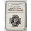 Image 1 : 1964 CANADIAN HALF DOLLAR, NGC PL-67 ULTRA CAMEO!  RARE