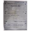 Image 1 : RARE TEXAS CONFEDERATE PRINTING BLOCK THAT PRODUCED A  TYPE SET NOTE