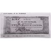 Image 2 : RARE TEXAS CONFEDERATE PRINTING BLOCK THAT PRODUCED AN 1862 25-CENT NOTE