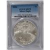 Image 1 : 2006 AMERICAN SILVER EAGLE, PCGS MS-70 PERFECT!