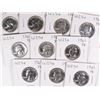 Image 1 : (10) 1961 PROOF WASHINGTON QUARTERS