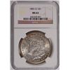 Image 1 : 1883-CC MORGAN DOLLAR NGC MS-63