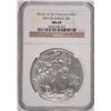 Image 1 : 2011 (S) SILVER AMERICAN EAGLE NGC MS-69