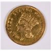 Image 1 : 1856-S $3 GOLD XF/AU