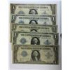 Image 1 : (5) 1923 $1 SILVER CERTIFICATE'S