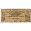 Image 1 : 1861 $10 CONFEDERATE STATES OF AMERICA NOTE (T-29) G/VG