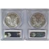 Image 2 : 2003 & 2004 AMERICAN SILVER EAGLES, PCGS MS-69