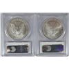 Image 2 : 2005 & 2006 AMERICAN SILVER EAGLES, PCGS MS-69