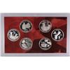 Image 2 : ( 3 ) 2009 SILVER D.C. & TERRITORIES QUARTER PROOF SET, ORIG. BOXES/COA