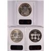 Image 2 : ( 3 ) ANACS GRADED COMMEM SILVER DOLLARS:
