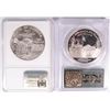 Image 2 : 1994 P.O.W. COMMEM SILVER DOLLAR, PCGS PR-67 & 94 WOMEN IN MILITARY, NGC MS-69