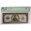 1923 $5 SILVER CERTIFICATE (PORT HOLE) PCGS F-15 FR. 282