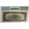 Image 2 : 1923 $5 SILVER CERTIFICATE (PORT HOLE) PCGS F-15 FR. 282