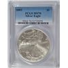 2003 AMERICAN SILVER EAGLE, PCGS MS-70! PERFECT!