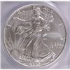 Image 2 : 2005 AMERICAN SILVER EAGLE, PCGS MS-70 RARE LISTS IN PCGS PRICE GUIDE AT $700.00