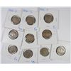 (10) 1916-S BUFFALO NICKELS