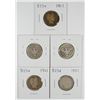 (5) 1901 BARBER QUARTERS