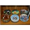 Image 1 : Large selection of collector's plates including Norman Rockwell, Endangered Species, Scenes of Chris
