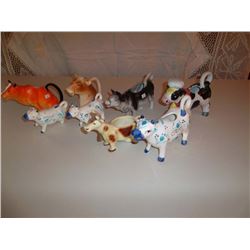 Assortment of 8 Cows