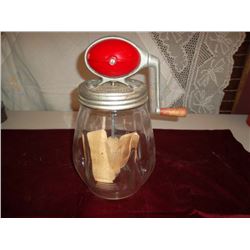 Glass Butter Churn