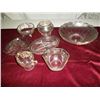 Image 1 : Silver Trim Glassware 7 pcs
