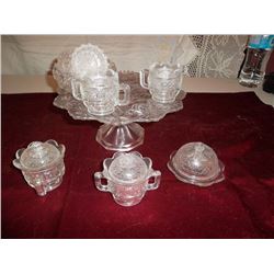 assortment of Press Glass