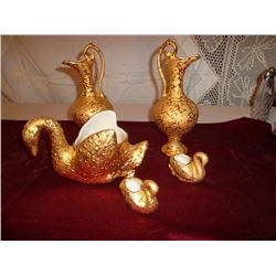 22K. Weeping Gold 5 pcs