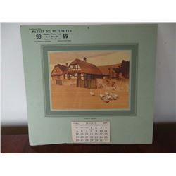 Purity 99 1947 Calendar