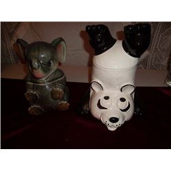 Dog Cookie Jars (2)
