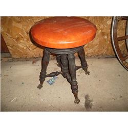 Claw Foot Organ Stool