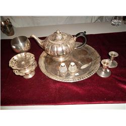 Silver Plated Serving Set
