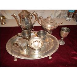 Silver Plated Items 8 pcs