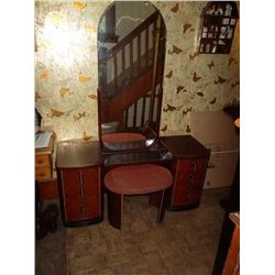 Vanity Dresser & Stool