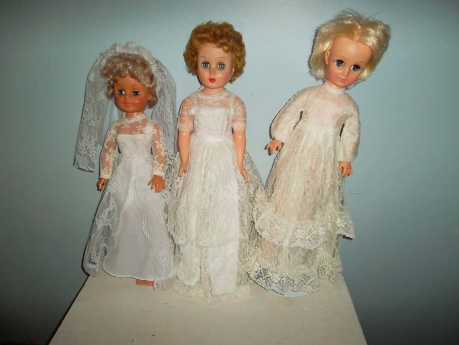 bride dolls from the 1960s