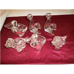Sasaki Crystal 6 pcs