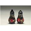 Image 1 : [Moorcroft] Pair of Pomegranate Salt and Pepper Shakers, c.1925...
